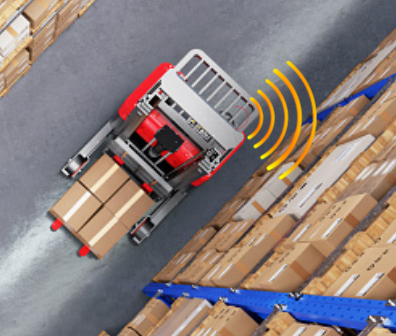 Alert to presence of other forklifts and prevent accidents between forklifts. 
